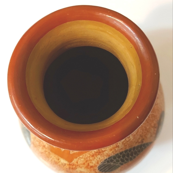 Artisan Ceramic Turtle Vase - Picture 8 of 10